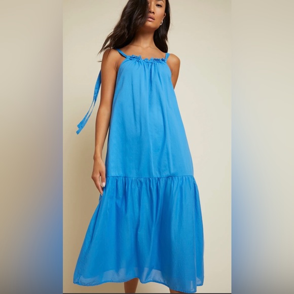 Nation LTD Dresses & Skirts - Nation LTD Sequoia Maxi Dress, Color - Lapis, Size Small, NWT